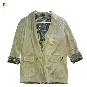 Topshop Olive Utility Jacket